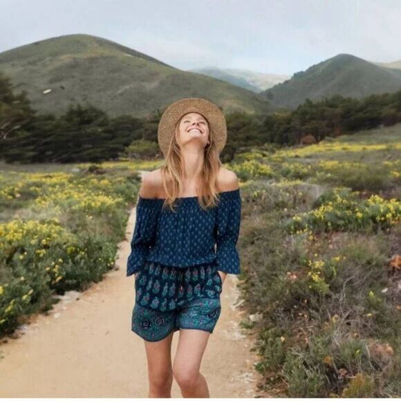 Anthropologie Ett Twa Kaleo Romper - Picture 1 of 9